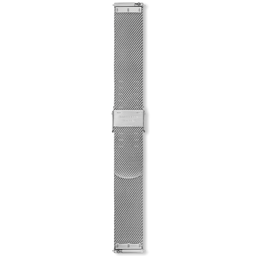 CAPRI watch strap (Grey, Silvery, 22/22, 110/70) - Picture 5