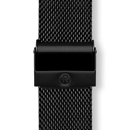Bracelet montre CAPRI (Noir, Noir, 18/18, 110/70) - Photo 4