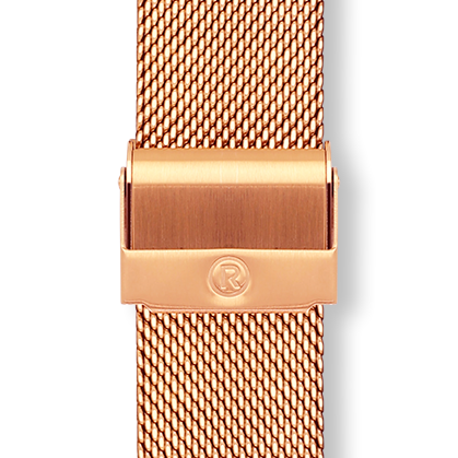 Bracelet montre CAPRI (Rose, Doré rose, 14/12, 110/70, Femme) - Photo 4