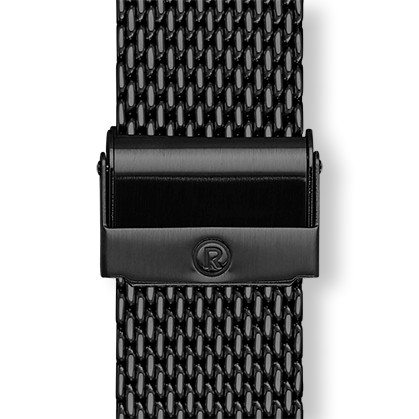 Bracelet montre BARI (Noir, Noir, 24/24, 110/75, Homme) - Photo 4