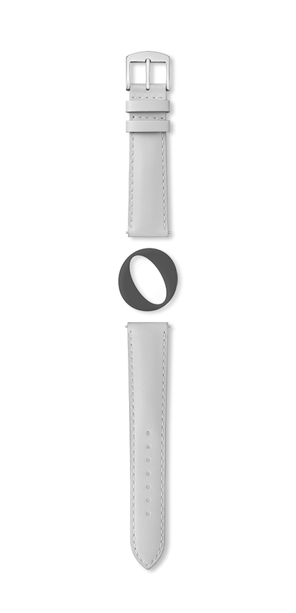 Bracelet montre NEW YORK (Gris, Gris moyen, 12/10, 110/70, Femme) - Photo 2