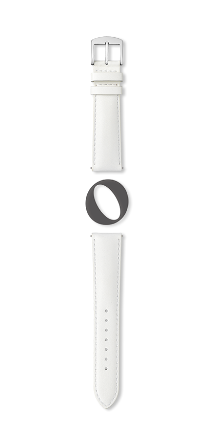 Bracelet montre NEW YORK (Blanc, Blanc, 12/10, 110/70, Femme) - Photo 2