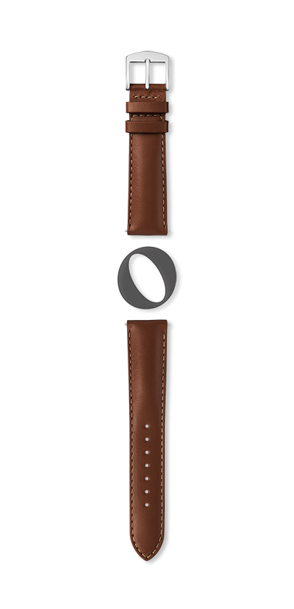 Bracelet montre NEW YORK (Marron, Vison, 12/10, 110/70, Femme) - Photo 2