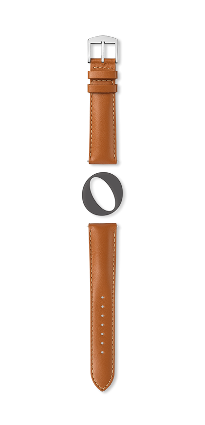 Bracelet montre NEW YORK (Marron, Cognac, 12/10, 110/70, Femme) - Photo 2