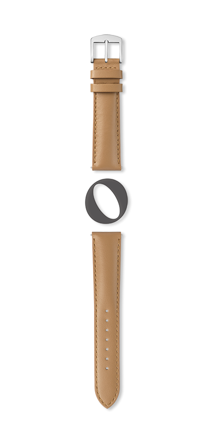 Bracelet montre NEW YORK (Beige, Beige, 12/10, 110/70, Femme) - Photo 2