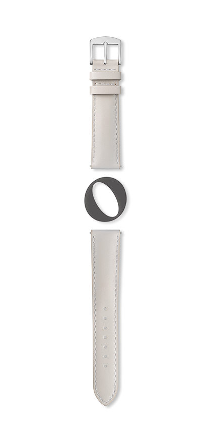 Bracelet montre NEW YORK (Gris, Gris perle, 12/10, 110/70, Femme) - Photo 2