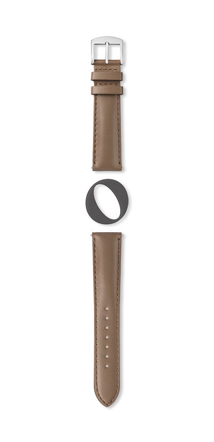 Bracelet montre NEW YORK (Marron, Taupe, 12/10, 110/70, Femme) - Photo 2