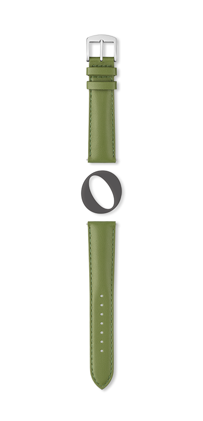 Bracelet montre NEW YORK (Vert, Kaki, 12/10, 110/70, Femme) - Photo 2