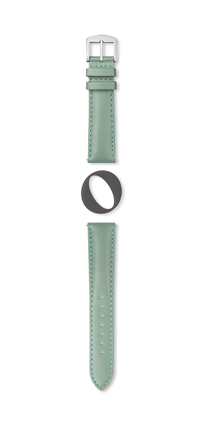 Bracelet montre NEW YORK (Vert, Lichen, 12/10, 110/70, Femme) - Photo 2