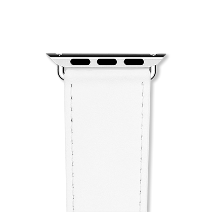 Bracelet montre MANHATTAN A (Blanc, Blanc, 22/20, 110/70) - Photo 3