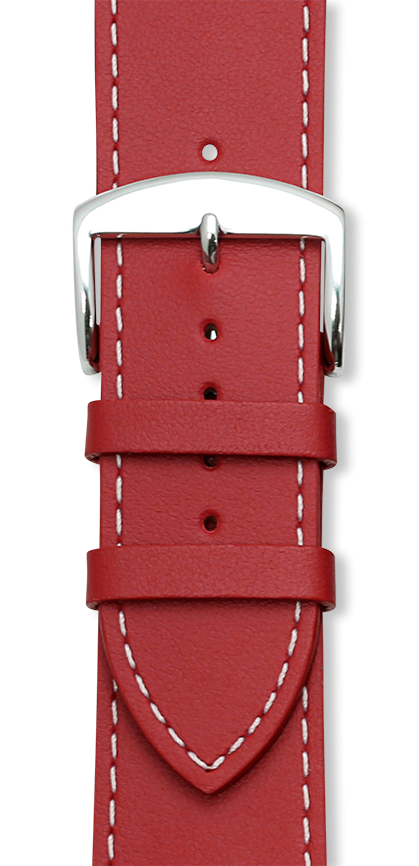 Bracelet montre MANHATTAN A (Rouge, Rouge, 22/20, 110/70) - Photo 2