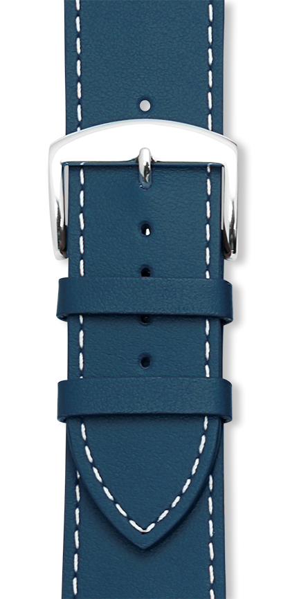 Bracelet montre MANHATTAN A (Bleu, Marine, 22/20, 110/70) - Photo 2