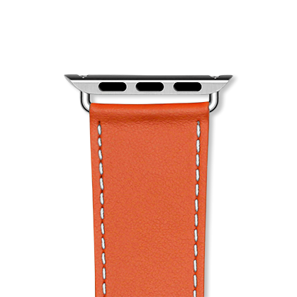 Bracelet montre MANHATTAN A (Orange, Orange, 22/20, 110/70) - Photo 3