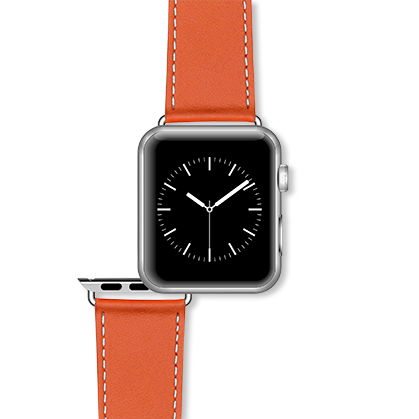 Bracelet montre MANHATTAN A (Orange, Orange, 22/20, 110/70) - Photo 4