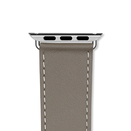 Bracelet montre MANHATTAN A (Marron, Taupe, 22/20, 110/70) - Photo 3