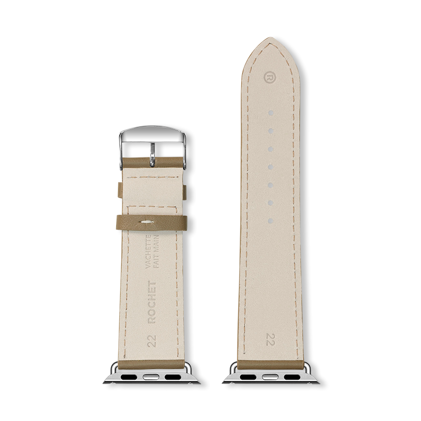 Bracelet montre MANHATTAN A (Marron, Taupe, 22/20, 110/70) - Photo 5