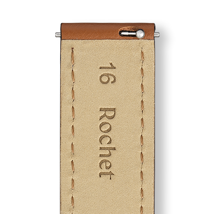Bracelet montre MANHATTAN (Marron, Cognac, 24/22, 110/70, Homme) - Photo 3