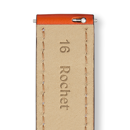 Bracelet montre MANHATTAN (Orange, Orange, 24/22, 110/70, Homme) - Photo 3