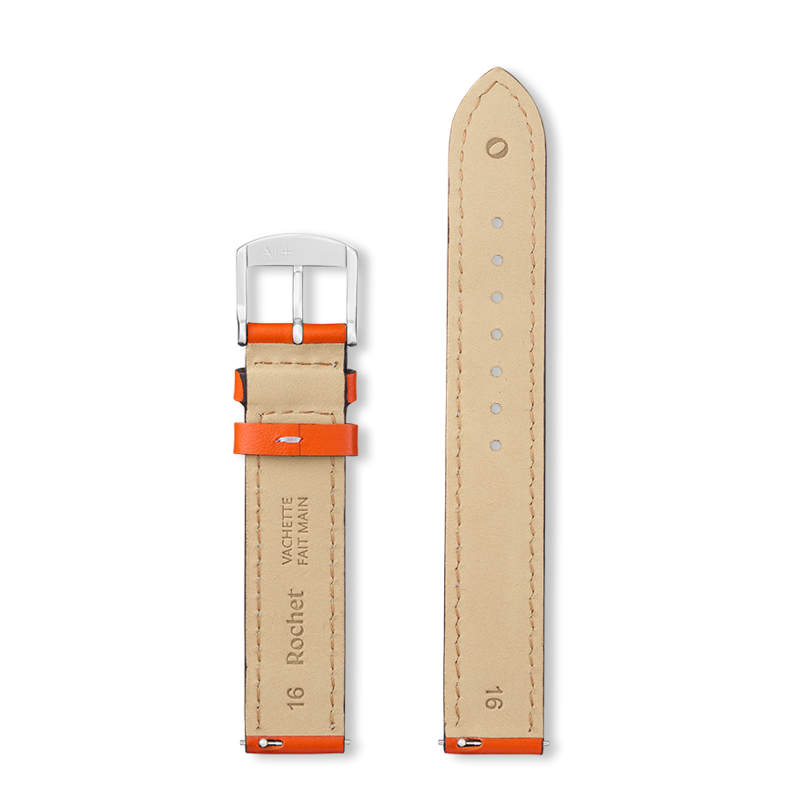 Bracelet montre MANHATTAN (Orange, Orange, 24/22, 110/70, Homme) - Photo 5