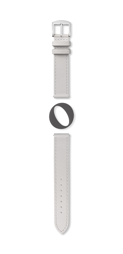 Bracelet montre MANHATTAN (Gris, Gris perle, 14/14, 110/70, Femme) - Photo 2