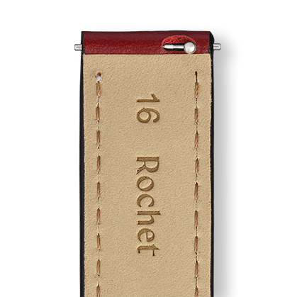 Bracelet montre MANHATTAN (Rouge, Rouge rubis, 14/14, 110/70, Femme) - Photo 3