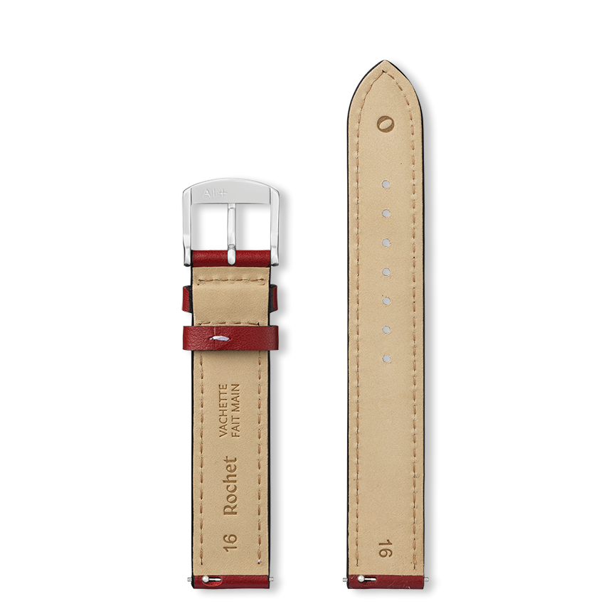 Bracelet montre MANHATTAN (Rouge, Rouge rubis, 14/14, 110/70, Femme) - Photo 5