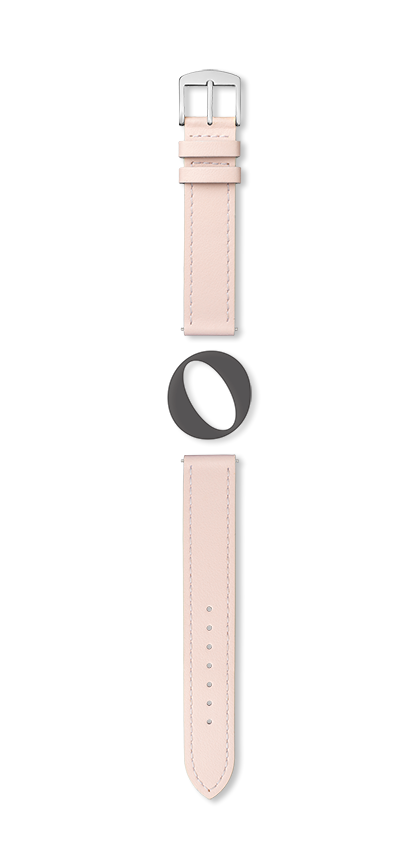 Bracelet montre MANHATTAN (Rose, Rose poudré, 14/14, 110/70, Femme) - Photo 2