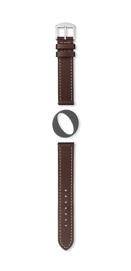 Bracelet montre MANHATTAN (Marron, Havane, 14/14, 110/70, Femme) - Photo 2