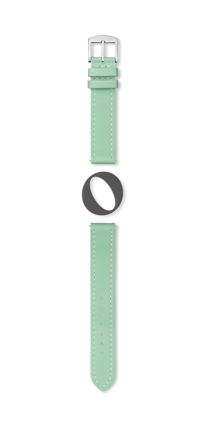Bracelet montre MANHATTAN (Vert, Menthe à l'eau, 14/14, 110/70, Femme) - Photo 2
