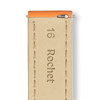 Bracelet montre MANHATTAN (Orange, Abricot, 14/14, 110/70, Femme) - Photo 3