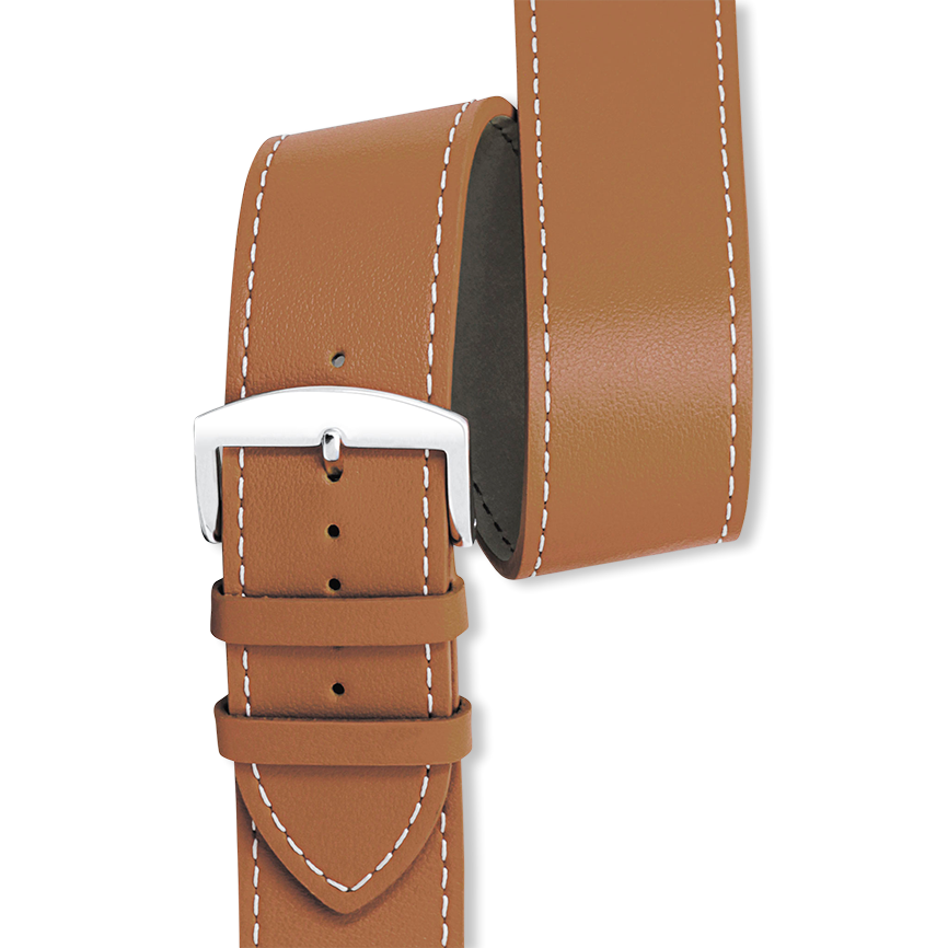MANHATTAN DT A watch strap (Brown, Cognac, 38/40, 270/70, Woman) - Picture 4