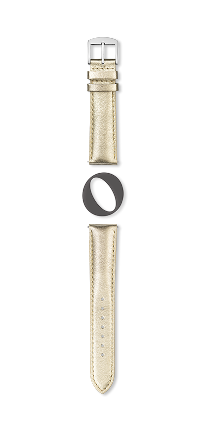 Bracelet montre NY BY NIGHT (Beige, Champagne, 12/10, 110/70, Femme) - Photo 2