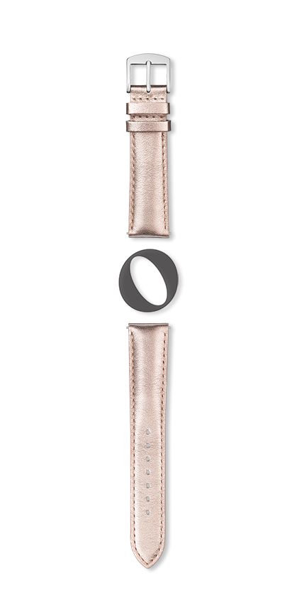 Bracelet montre NY BY NIGHT (Rose, Doré rose, 12/10, 110/70, Femme) - Photo 2