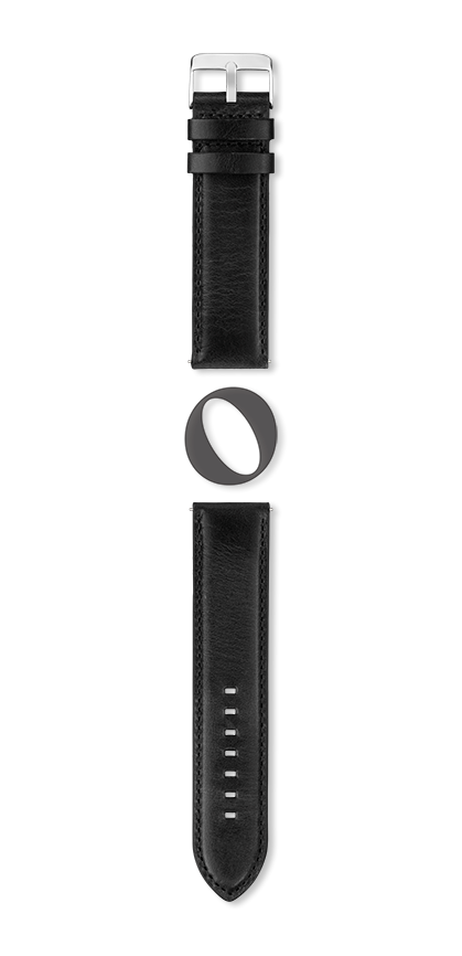 Bracelet montre IDAHO (Noir, Noir, 18/18, 115/80, Homme) - Photo 2