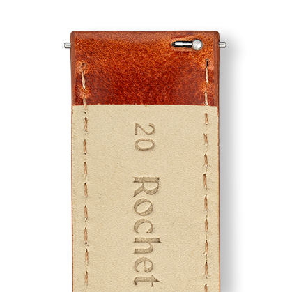 Bracelet montre IDAHO (Marron, Cognac, 20/20, 115/80, Homme) - Photo 3