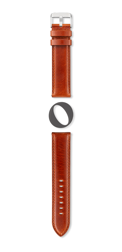 Bracelet montre IDAHO (Marron, Cognac, 20/20, 115/80, Homme) - Photo 2