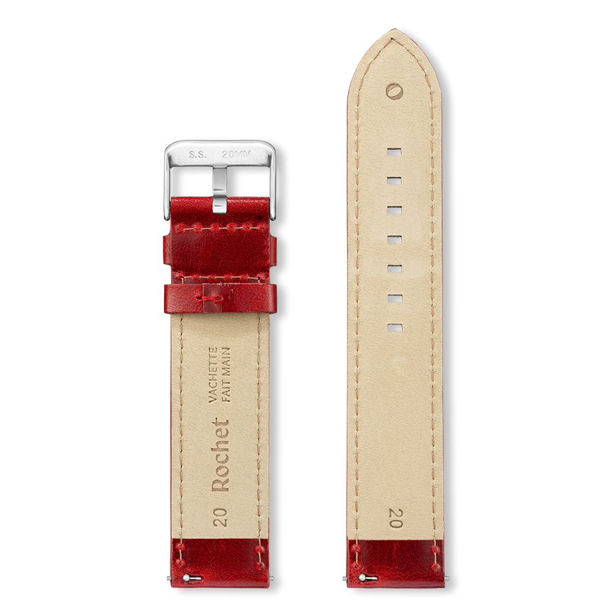 Bracelet montre IDAHO (Rouge, Rouge, 20/20, 115/80, Homme) - Photo 5
