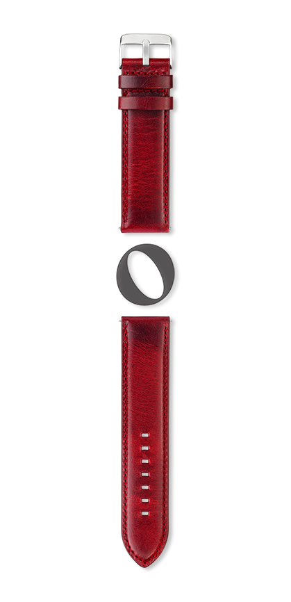 Bracelet montre IDAHO (Rouge, Rouge, 20/20, 115/80, Homme) - Photo 2