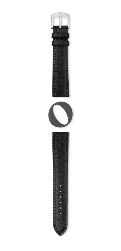 Bracelet montre BUFFALO (Noir, Noir, 22/20, 115/80, Homme) - Photo 2