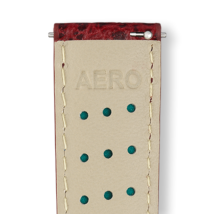 Bracelet montre BUFFALO (Rouge, Bordeaux, 12/10, 110/70, Femme) - Photo 3