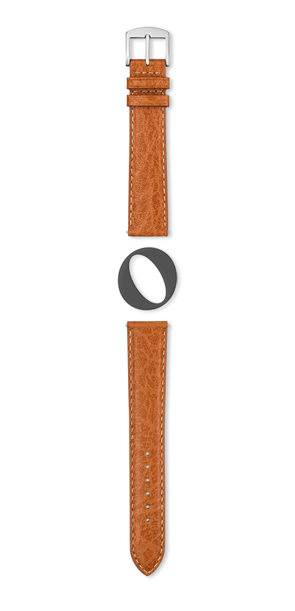 Bracelet montre BUFFALO (Marron, Miel, 12/10, 110/70, Femme) - Photo 2