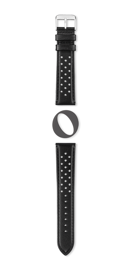 Bracelet montre SAN MARINO (Noir, Noir, 18/16, 115/80, Homme) - Photo 2