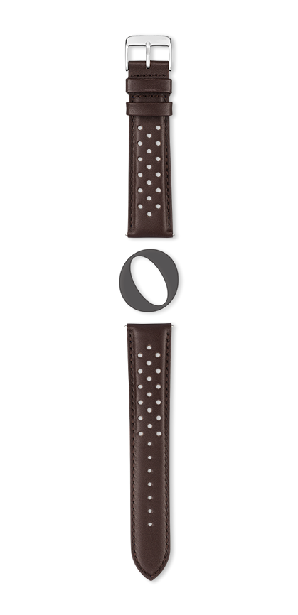 Bracelet montre SAN MARINO (Marron, Vison, 18/16, 115/80, Homme) - Photo 2