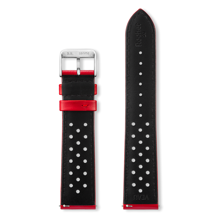 Bracelet montre SAN MARINO (Rouge, Rouge, 20/18, 115/80, Homme) - Photo 5