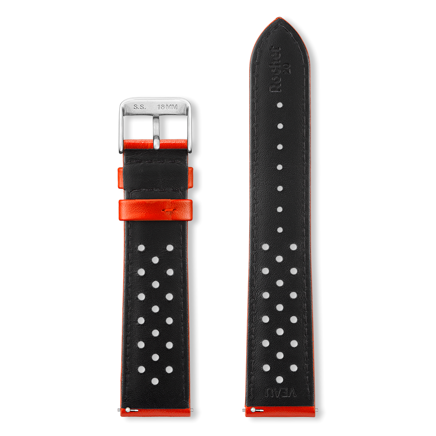 Bracelet montre SAN MARINO (Orange, Orange, 20/18, 115/80, Homme) - Photo 5