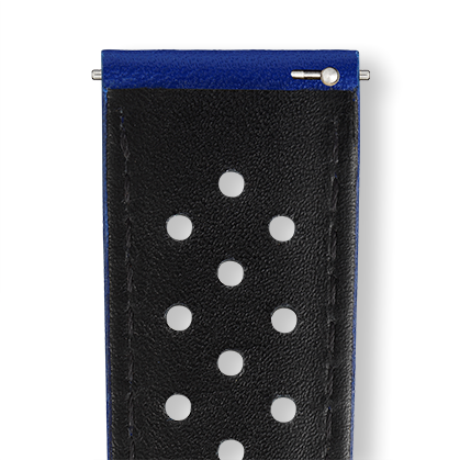 Bracelet montre SAN MARINO (Bleu, Bleu saphir, 22/20, 115/80, Homme) - Photo 3