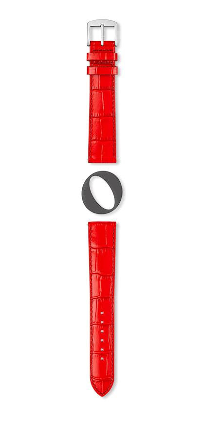 Bracelet montre YAOUNDE (Rouge, Rouge, 12/10, 110/70, Femme) - Photo 2