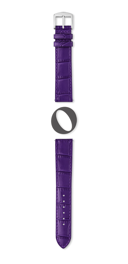 Bracelet montre YAOUNDE (Violet, Lavande, 12/10, 110/70, Femme) - Photo 2