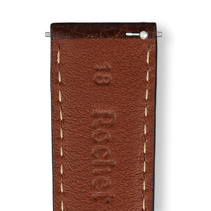 Bracelet montre TEXAS (Marron, Vison, 18/16, 115/80, Homme) - Photo 3