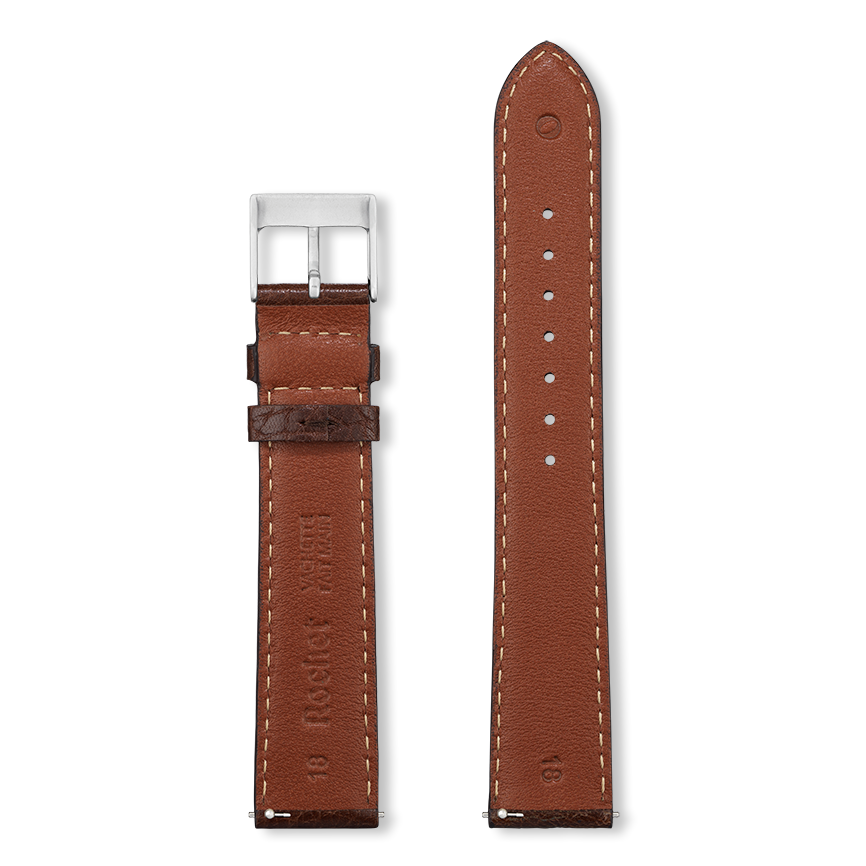 Bracelet montre TEXAS (Marron, Vison, 18/16, 115/80, Homme) - Photo 5